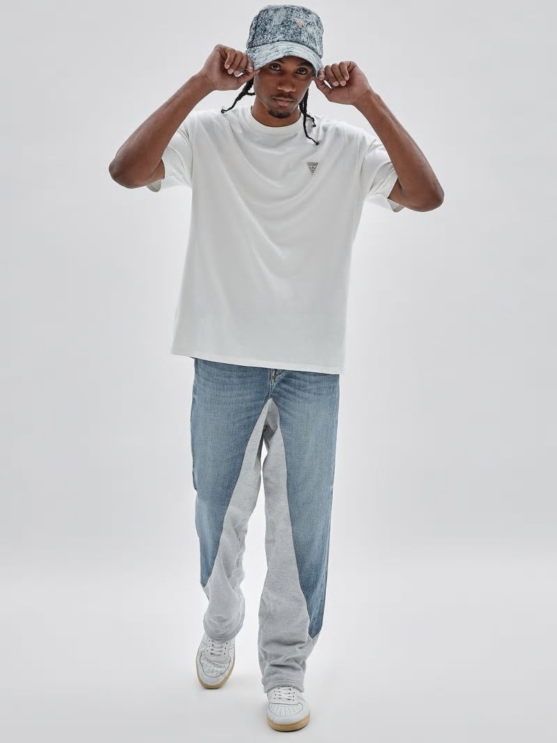 Guess GUESS Originals x Homeboy Upcycled Drawstring Jeans - Upcycled Denim Multi Guess GUESS Originals x Homeboy Upcycled Drawstring Jeans - Upcycled Denim Multi