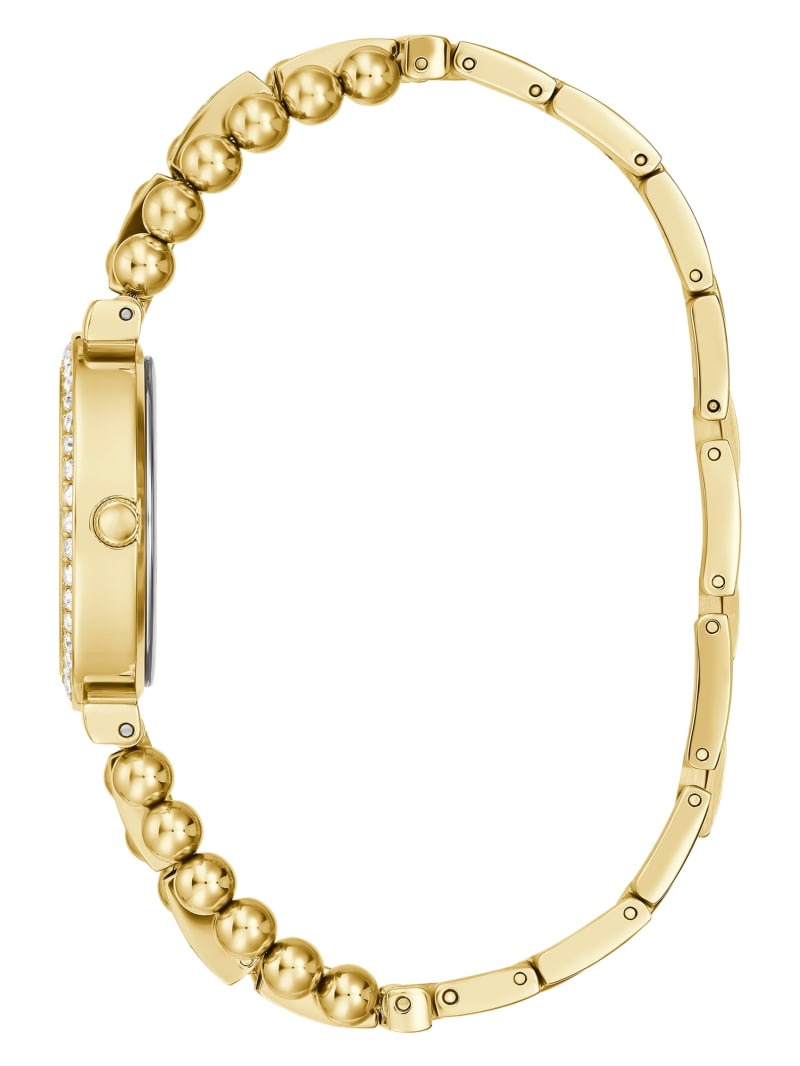 Guess Gold-Tone and Rhinestone Analog Watch - Rose Gold Guess Gold-Tone and Rhinestone Analog Watch - Rose Gold