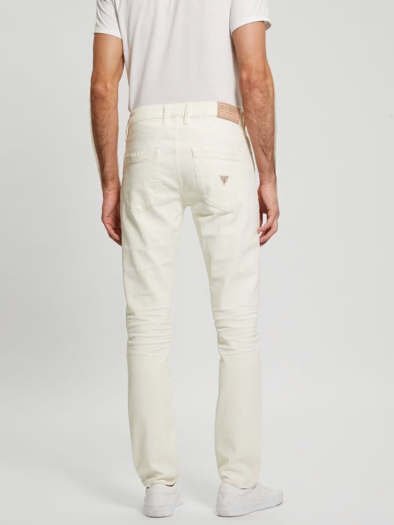 Guess Coated Tapered Jeans - London Fog Coated Guess Coated Tapered Jeans - London Fog Coated