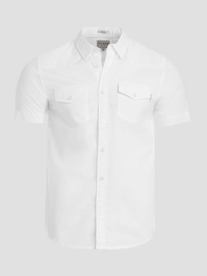 Guess Nottingham Shirt - Blanc Pur Guess Nottingham Shirt - Blanc Pur