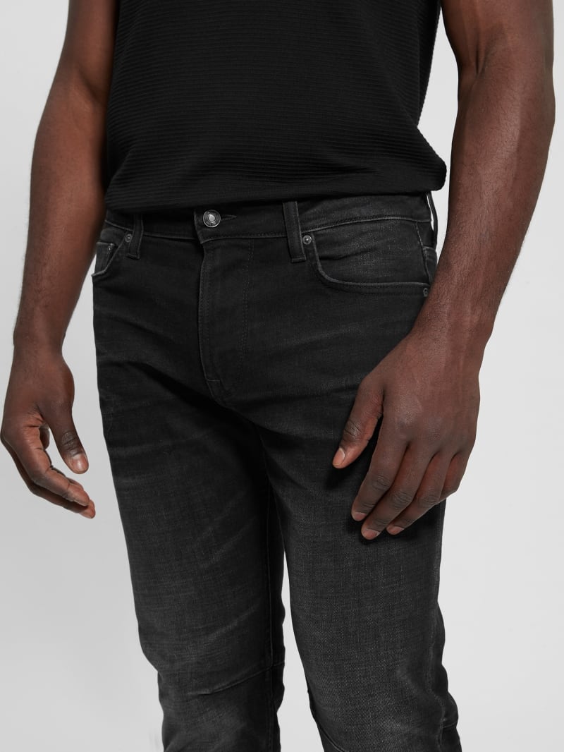 Guess Regular Straight Jeans - Glory Black Guess Regular Straight Jeans - Glory Black