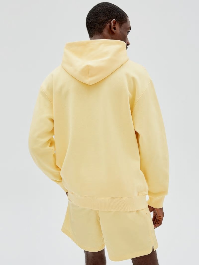 Guess GUESS Originals Logo Hoodie - Butter Corn Guess GUESS Originals Logo Hoodie - Butter Corn