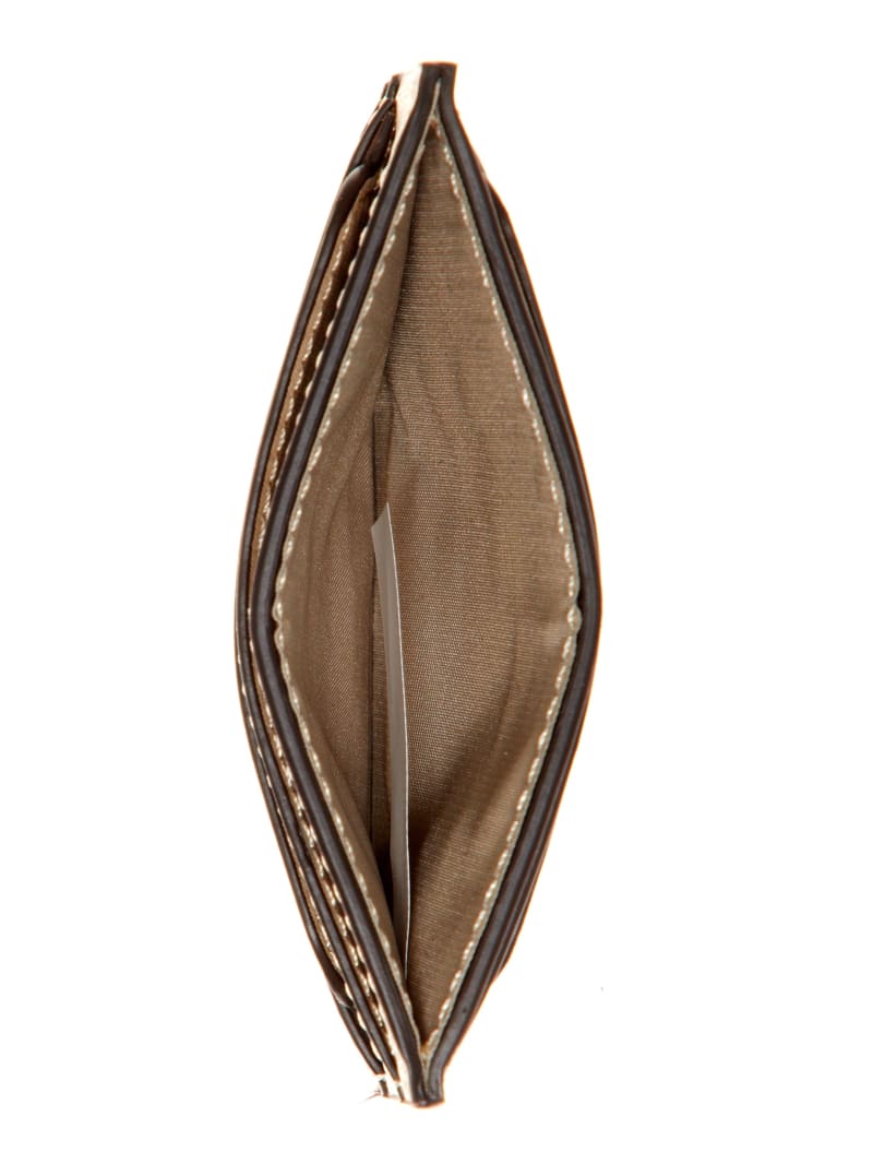 Guess Laurel Quattro G Card Holder - Dove Logo Guess Laurel Quattro G Card Holder - Dove Logo