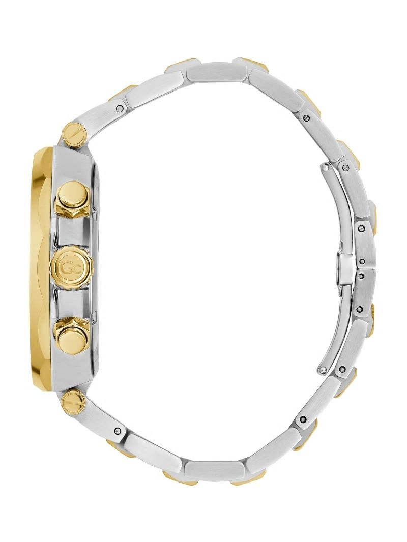 Guess Gc Two-Tone and Green Chronograph Watch - Green Guess Gc Two-Tone and Green Chronograph Watch - Green