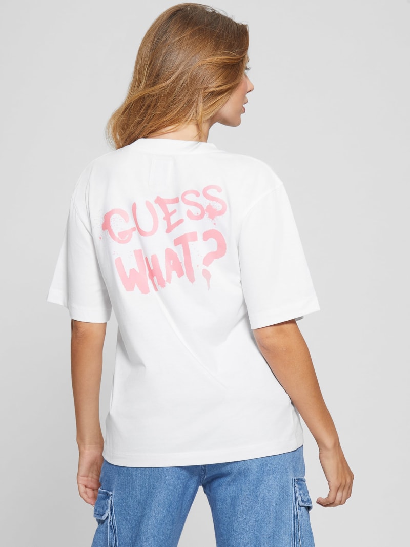 Guess Eco Bunny Graphic Tee - Pure White Guess Eco Bunny Graphic Tee - Pure White