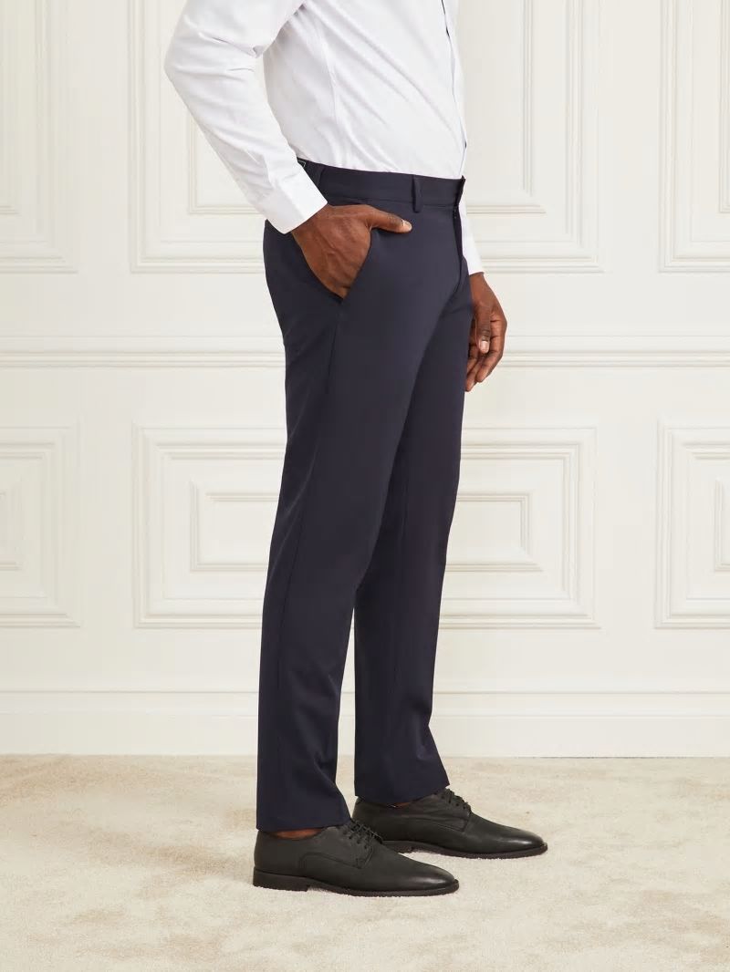 Guess Marcello Performing Chino Pants - Bleu éLéGant Guess Marcello Performing Chino Pants - Bleu éLéGant