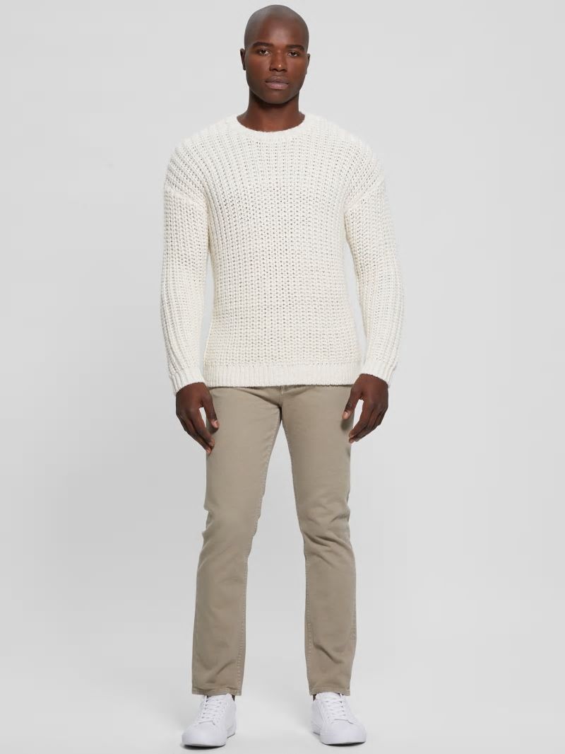Guess Eco Wool-Blend Grayson Sweater - Quicksand Guess Eco Wool-Blend Grayson Sweater - Quicksand