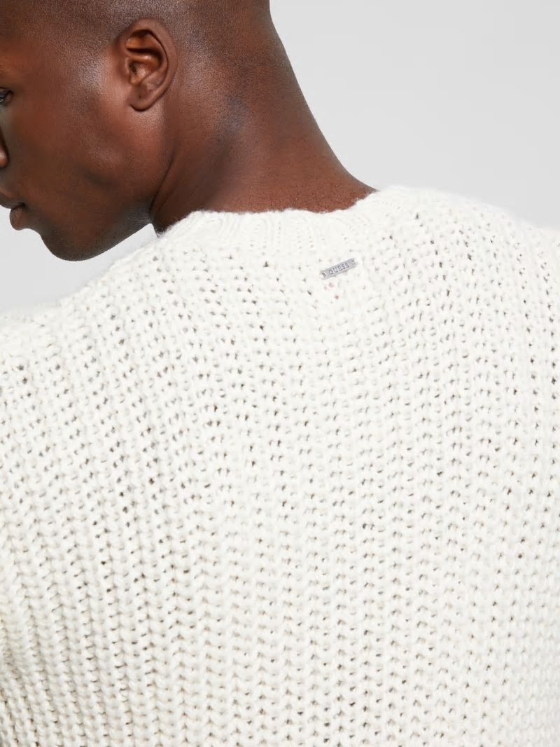 Guess Eco Wool-Blend Grayson Sweater - Quicksand Guess Eco Wool-Blend Grayson Sweater - Quicksand