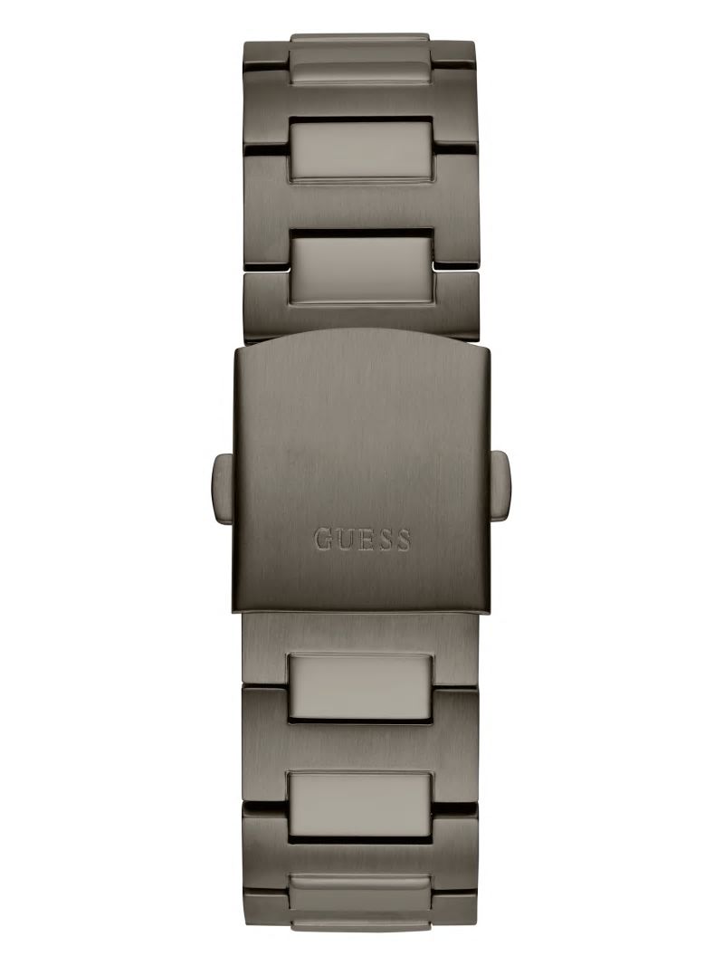 Guess Gunmetal and Blue Multifunction Watch - Black Guess Gunmetal and Blue Multifunction Watch - Black