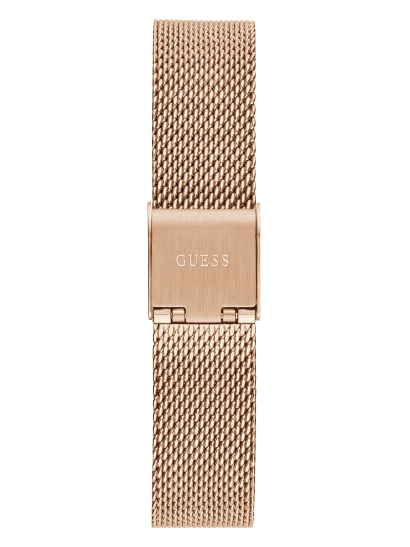 Guess Rose Gold-Tone and Crystal Analog Watch - Rose Gold Guess Rose Gold-Tone and Crystal Analog Watch - Rose Gold
