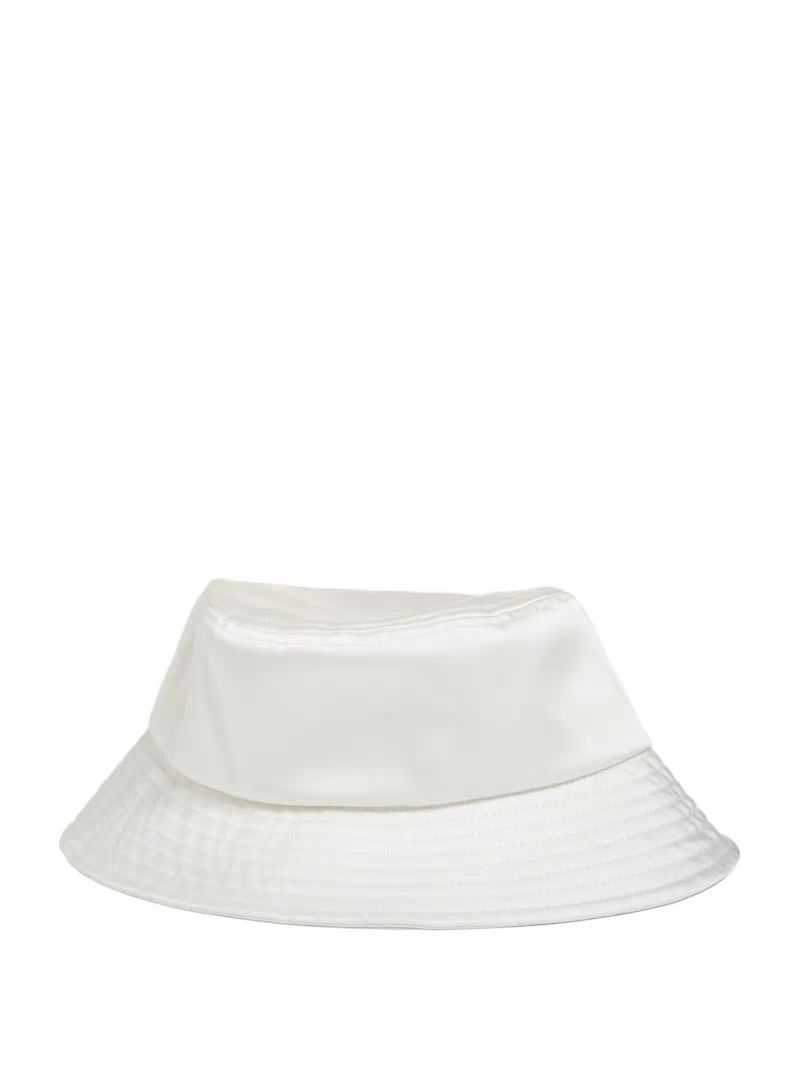 Guess Satin Bucket Hat - White Multi Guess Satin Bucket Hat - White Multi
