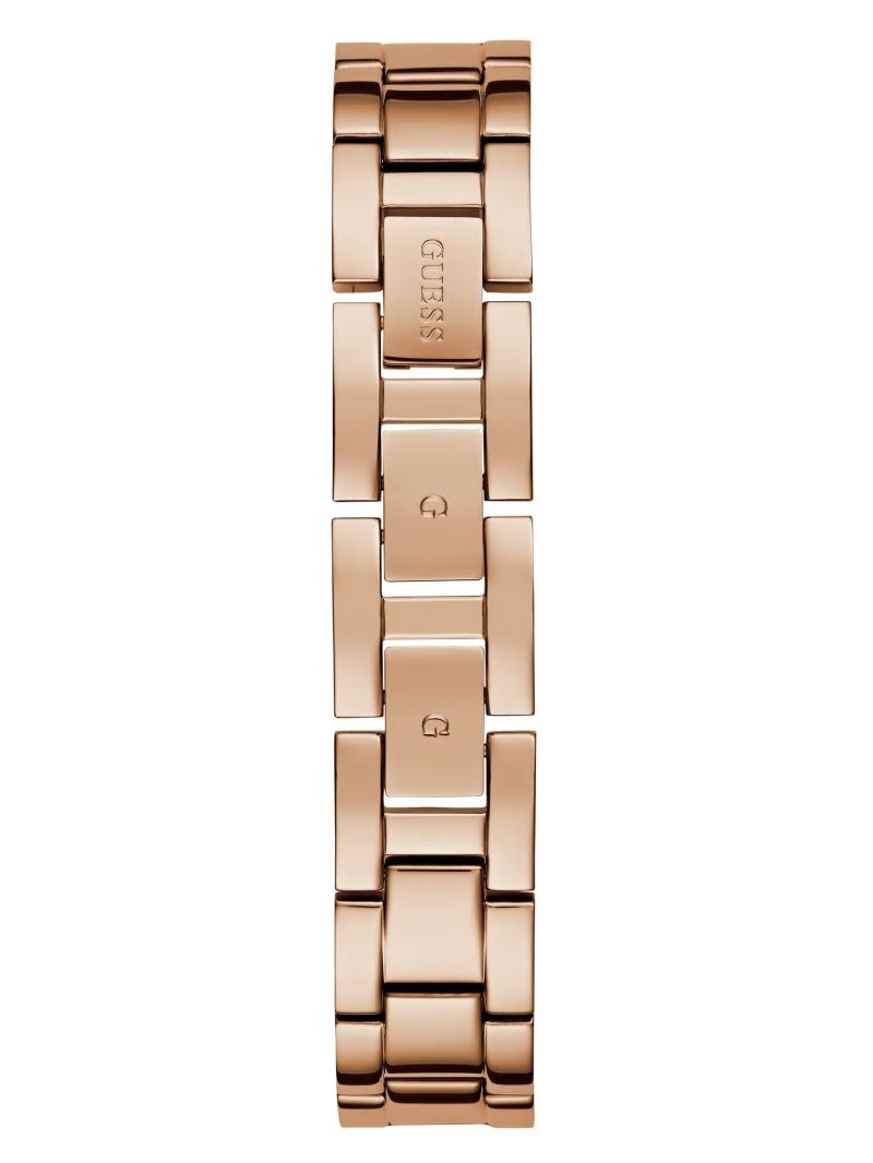Guess Rose Gold-Tone Analog Watch - Rose Gold Guess Rose Gold-Tone Analog Watch - Rose Gold