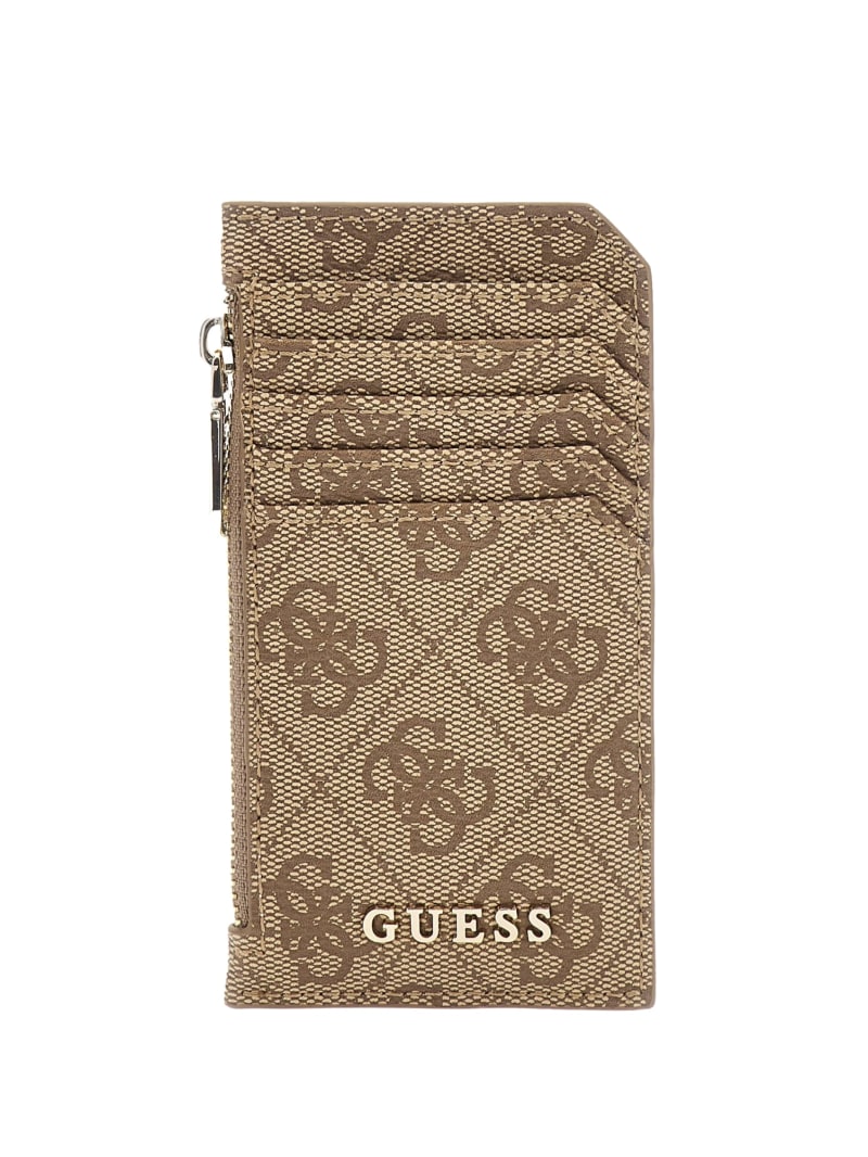 Guess Quattro G Belt and Card Holder Box Set - Latte Logo Guess Quattro G Belt and Card Holder Box Set - Latte Logo