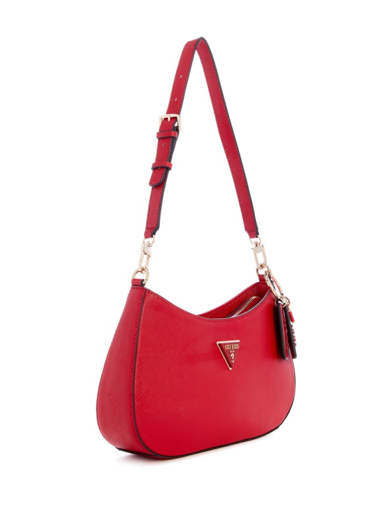 Guess Noelle Shoulder Bag - Red Guess Noelle Shoulder Bag - Red
