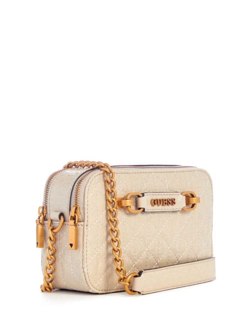 Guess Aveta Camera Bag - Off White Guess Aveta Camera Bag - Off White