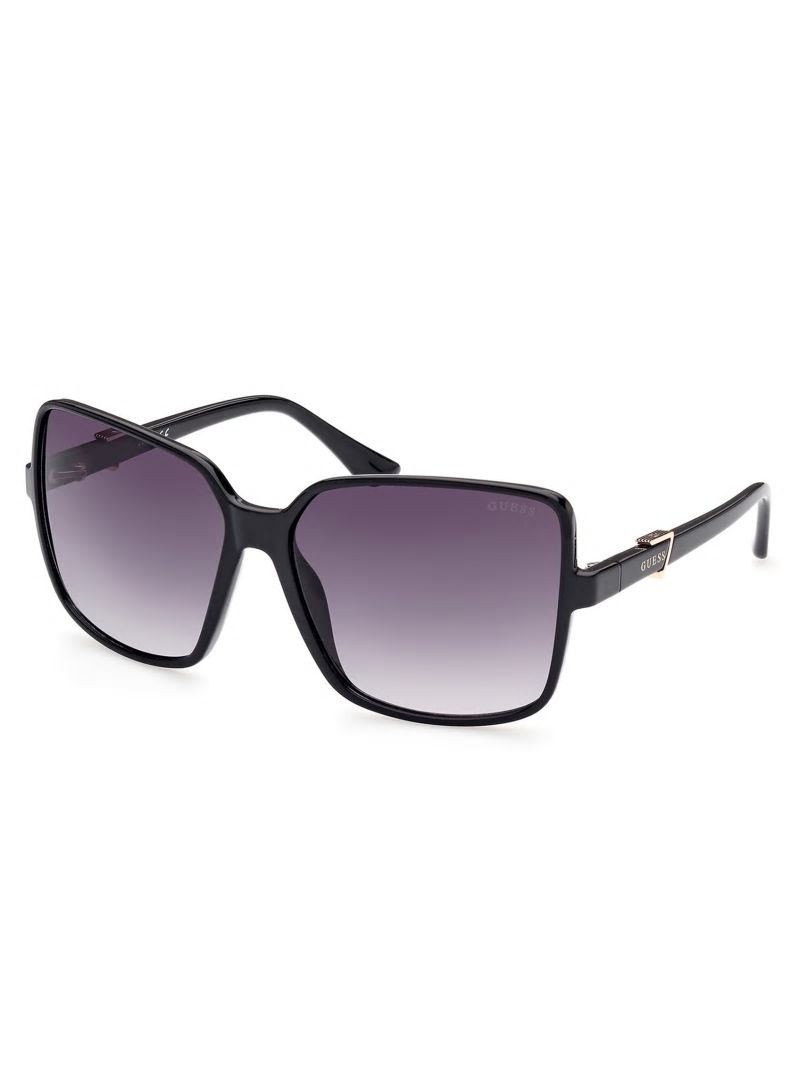Guess Oversized Square Logo Sunglasses - Silver Guess Oversized Square Logo Sunglasses - Silver
