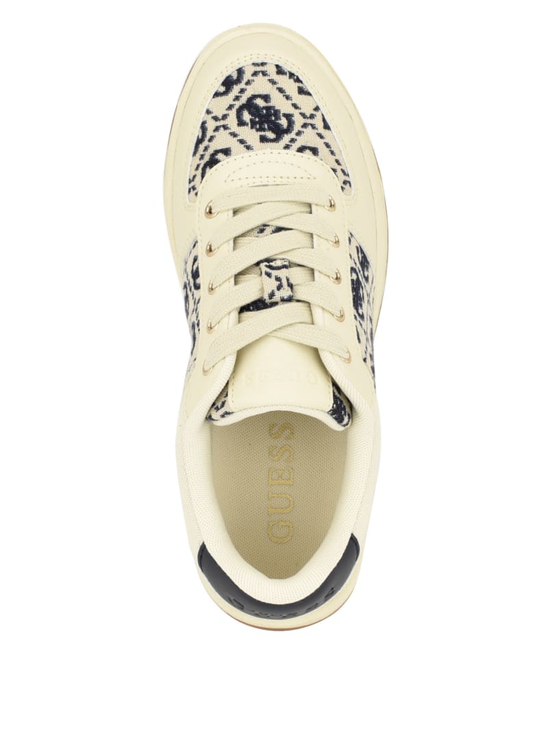 Guess Invited Jacquard Low Top - Medium Natural Guess Invited Jacquard Low Top - Medium Natural