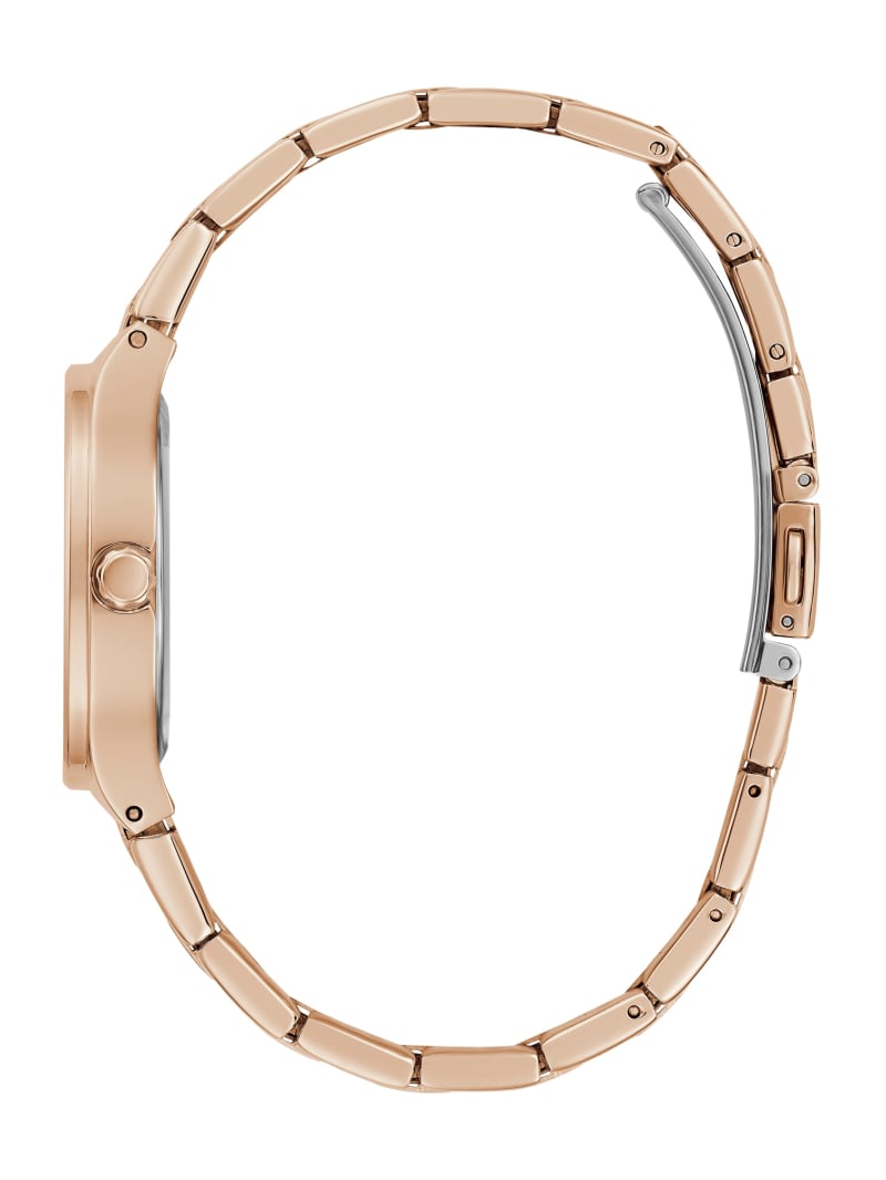 Guess Rose Gold-Tone Studded Analog Watch - Rose Gold Guess Rose Gold-Tone Studded Analog Watch - Rose Gold