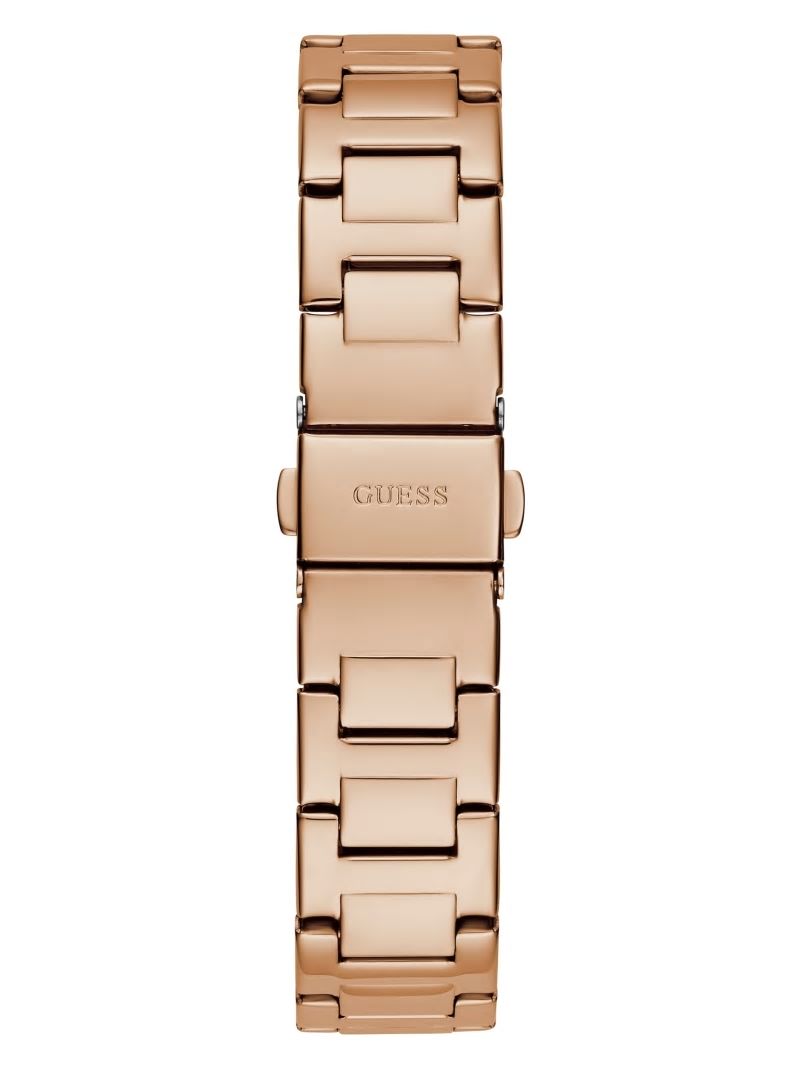 Guess Rose Gold-Tone Studded Analog Watch - Rose Gold Guess Rose Gold-Tone Studded Analog Watch - Rose Gold
