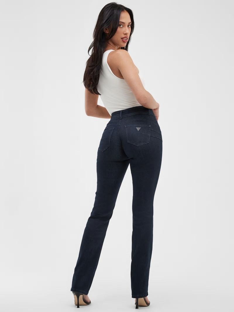 Guess Dyed Shape Up High-Rise Straight Jeans - Warm Moon Guess Dyed Shape Up High-Rise Straight Jeans - Warm Moon