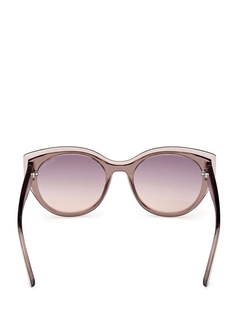 Guess Round Lucite Sunglasses - Pop Guess Round Lucite Sunglasses - Pop