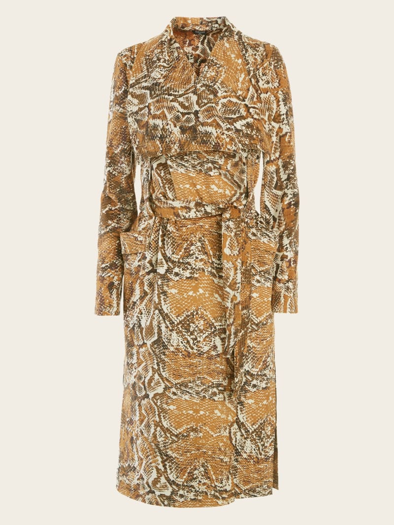 Guess Hudson Snakeskin Printed Cover-Up - Secret Skin Print Guess Hudson Snakeskin Printed Cover-Up - Secret Skin Print