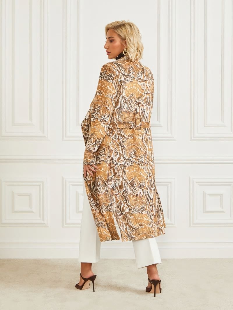 Guess Hudson Snakeskin Printed Cover-Up - Secret Skin Print Guess Hudson Snakeskin Printed Cover-Up - Secret Skin Print
