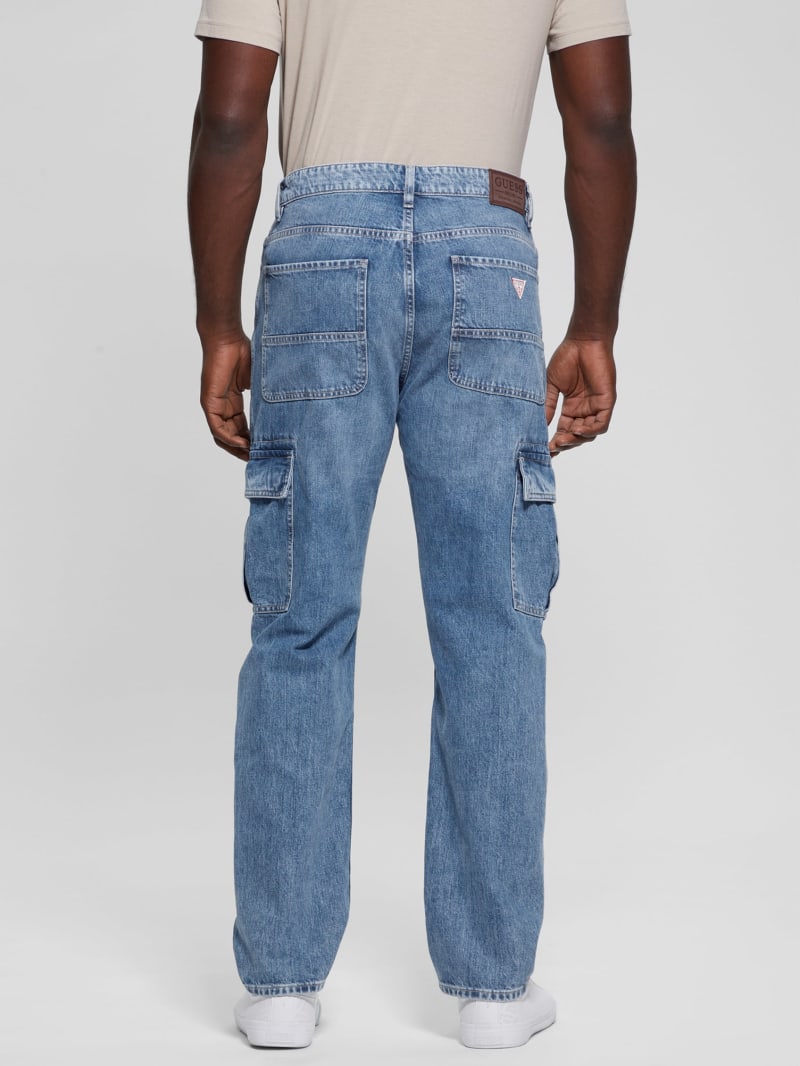 Guess Julianne Cargo Jeans - Light Wash Guess Julianne Cargo Jeans - Light Wash