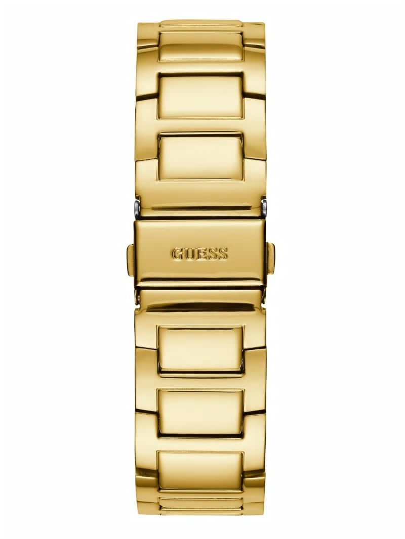 Guess Rhinestone Gold-Tone Multifunction Watch - Gold Guess Rhinestone Gold-Tone Multifunction Watch - Gold