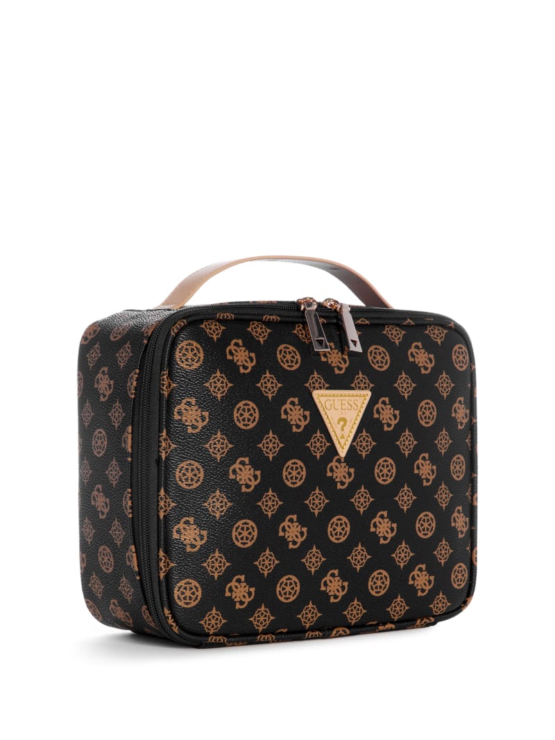 Guess Wilder Peony Cosmetic Case - Brown Guess Wilder Peony Cosmetic Case - Brown