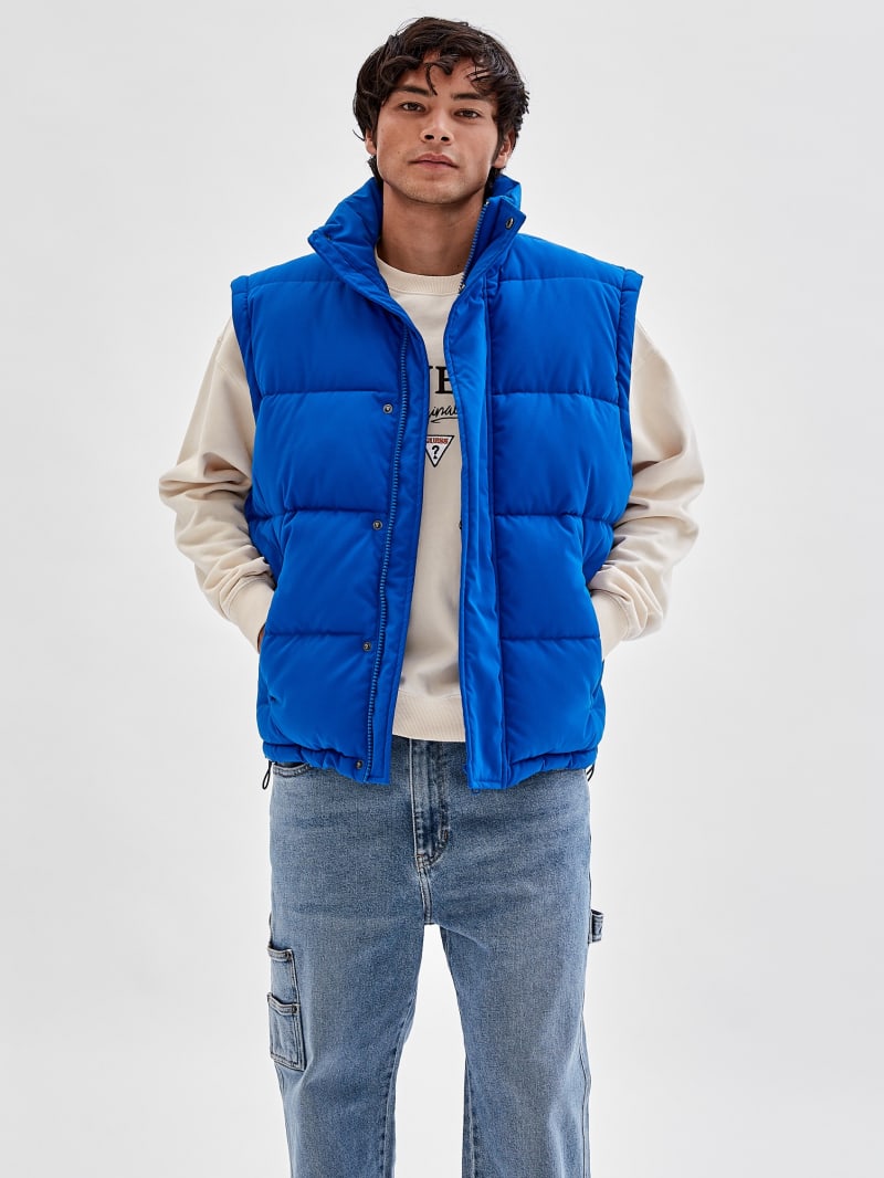 Guess GUESS Originals Puffer Jacket - Bright Zaffre Guess GUESS Originals Puffer Jacket - Bright Zaffre
