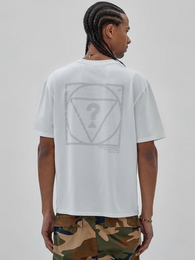 Guess GUESS Originals Signature Tee - Sandy Shore Multi Guess GUESS Originals Signature Tee - Sandy Shore Multi