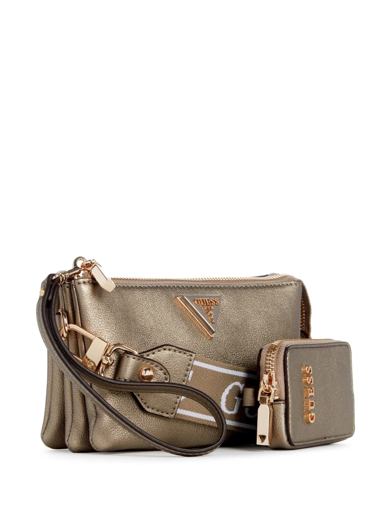 Guess Latona Mini Crossbody - Pewter Guess Latona Mini Crossbody - Pewter