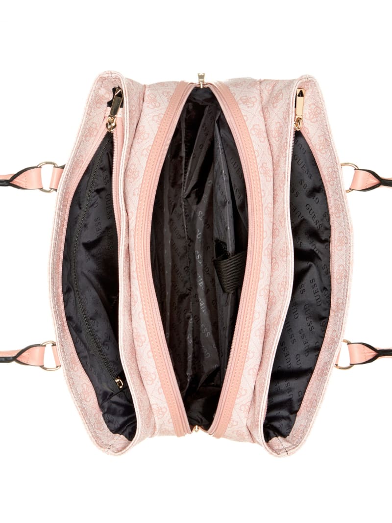 Guess Jesco Quattro G Shopper Tote - Rose Pink Guess Jesco Quattro G Shopper Tote - Rose Pink