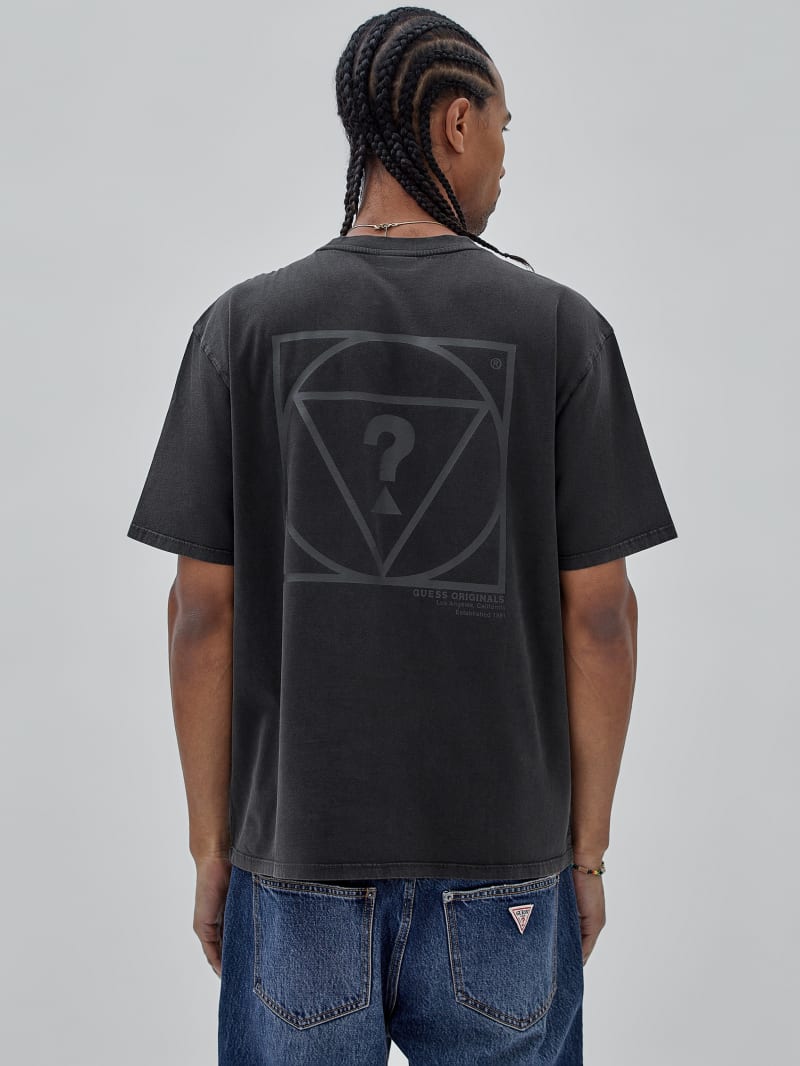 Guess GUESS Originals Signature Tee - Jet Black Multi Guess GUESS Originals Signature Tee - Jet Black Multi