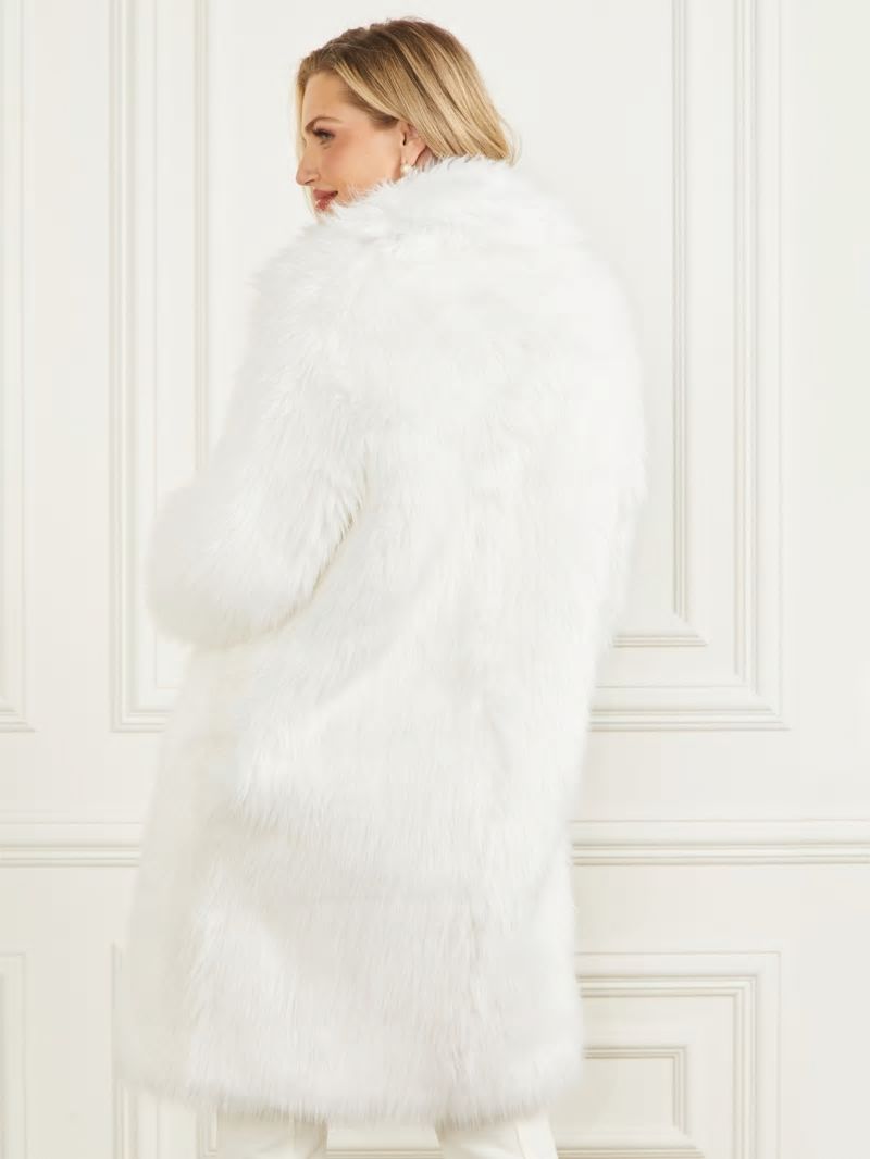 Guess New Monique Coat - Pale Pearl Multi Guess New Monique Coat - Pale Pearl Multi