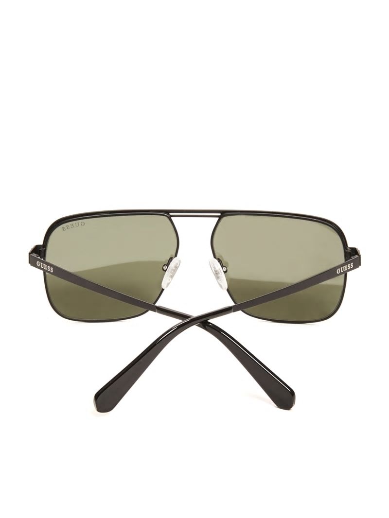 Guess Top Bar Aviator Sunglasses - Black Guess Top Bar Aviator Sunglasses - Black