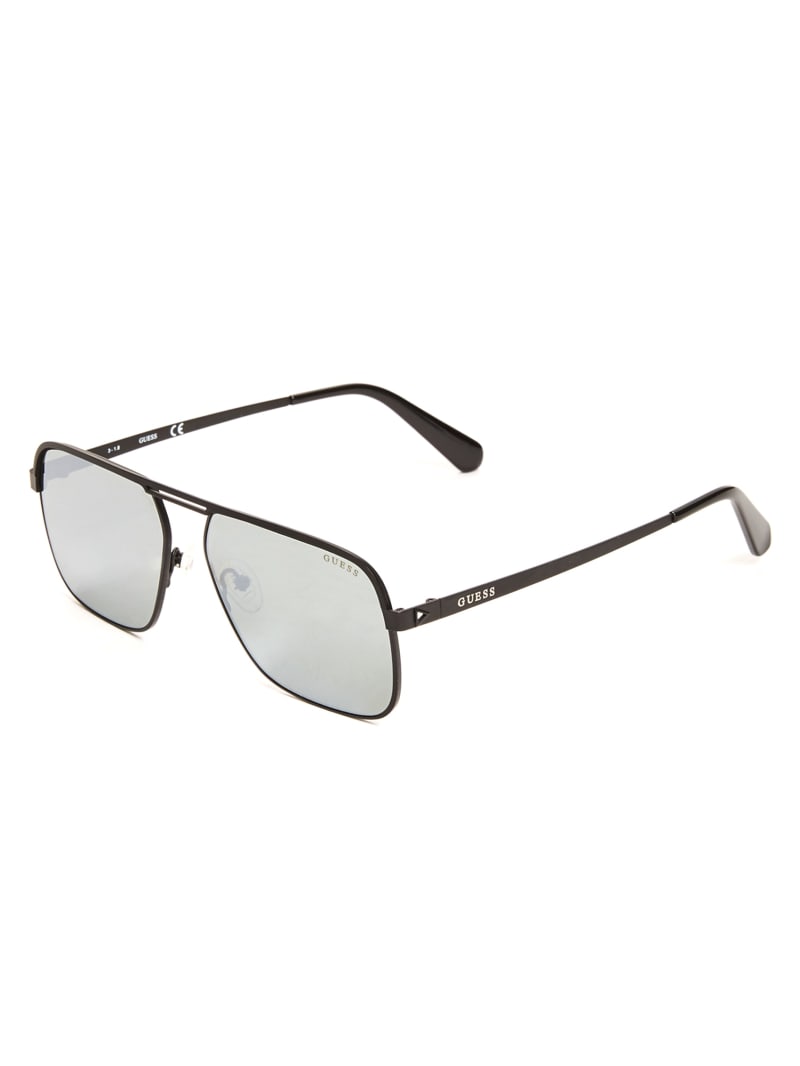 Guess Top Bar Aviator Sunglasses - Black Guess Top Bar Aviator Sunglasses - Black