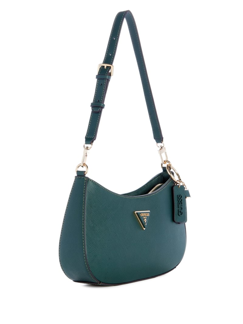 Guess Noelle Shoulder Bag - Forest Green Guess Noelle Shoulder Bag - Forest Green