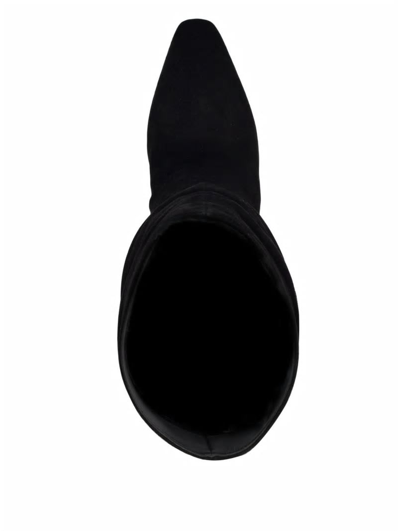 Guess Yeppy Suede Slouch Booties - Black 001 Guess Yeppy Suede Slouch Booties - Black 001