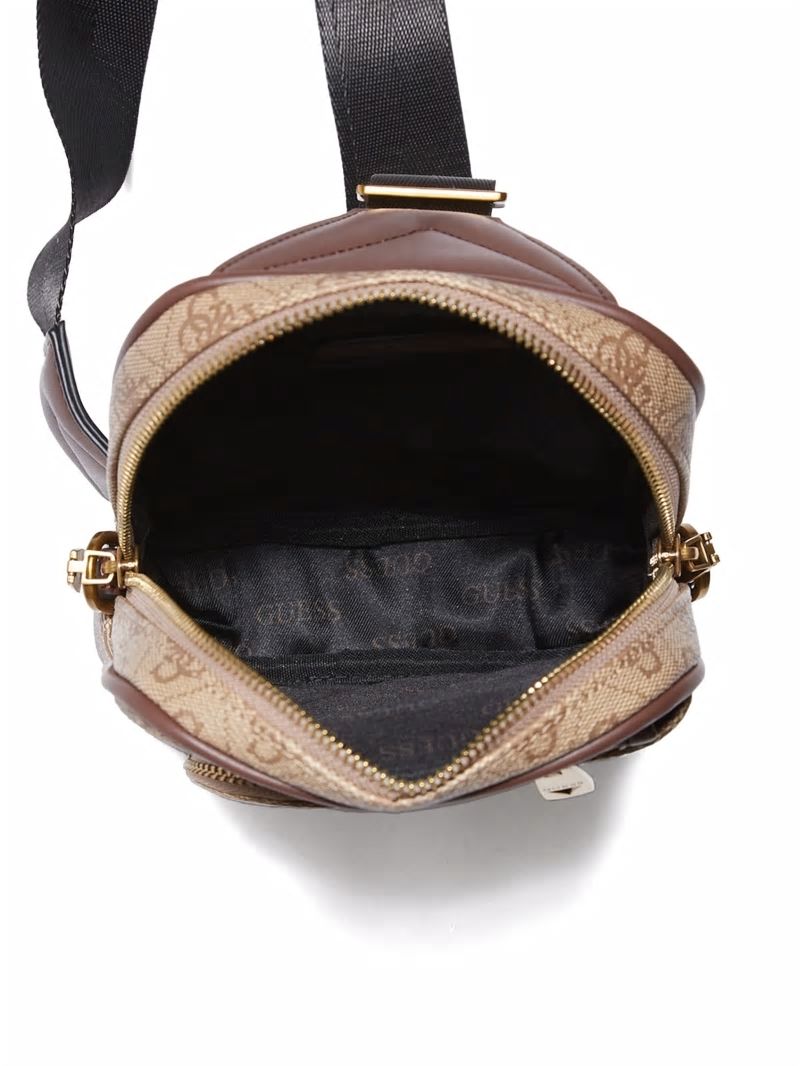 Guess Vezzola Smart Sling Bag - Bamboo Guess Vezzola Smart Sling Bag - Bamboo