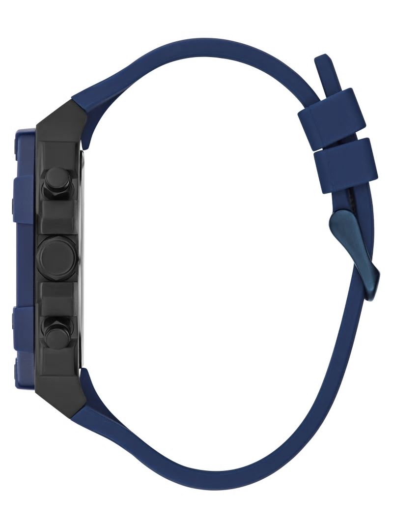 Guess Blue Silicone Multifunctional Watch - Rainbow Guess Blue Silicone Multifunctional Watch - Rainbow