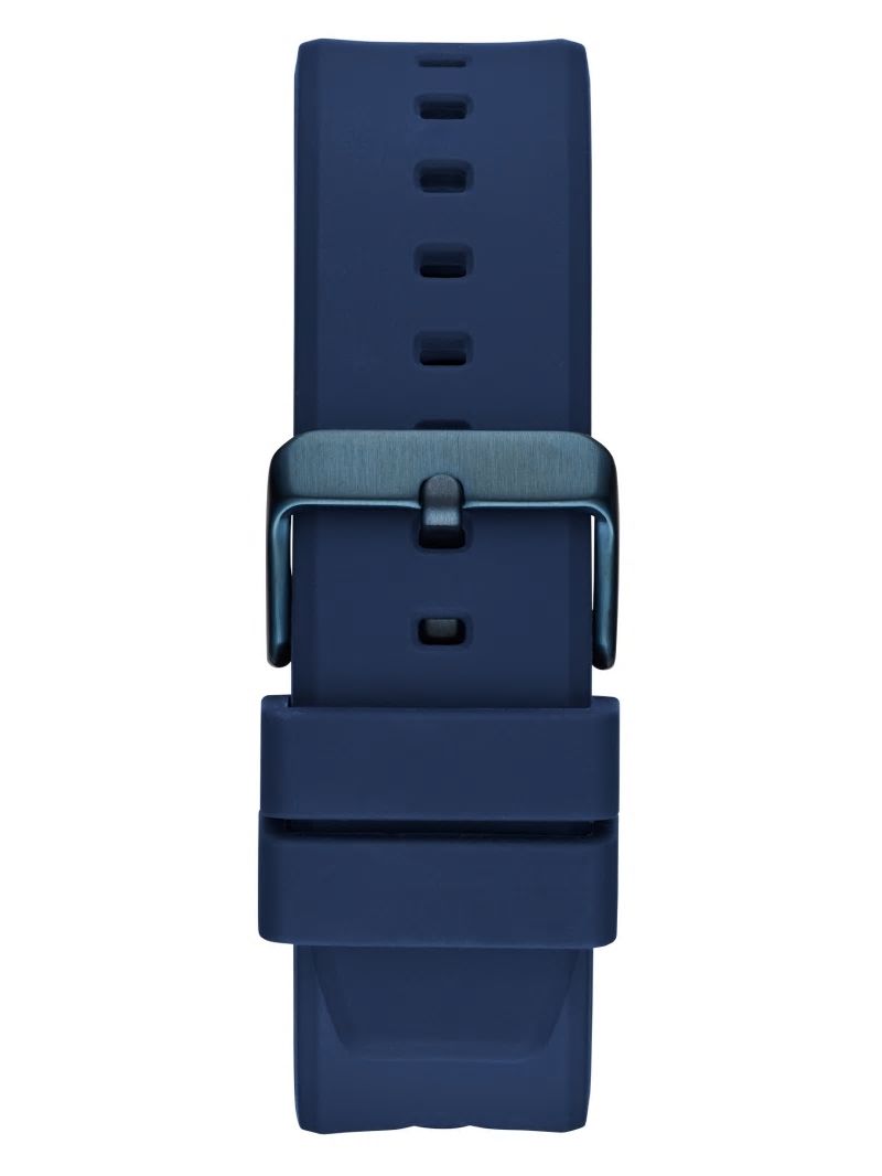 Guess Blue Silicone Multifunctional Watch - Rainbow Guess Blue Silicone Multifunctional Watch - Rainbow