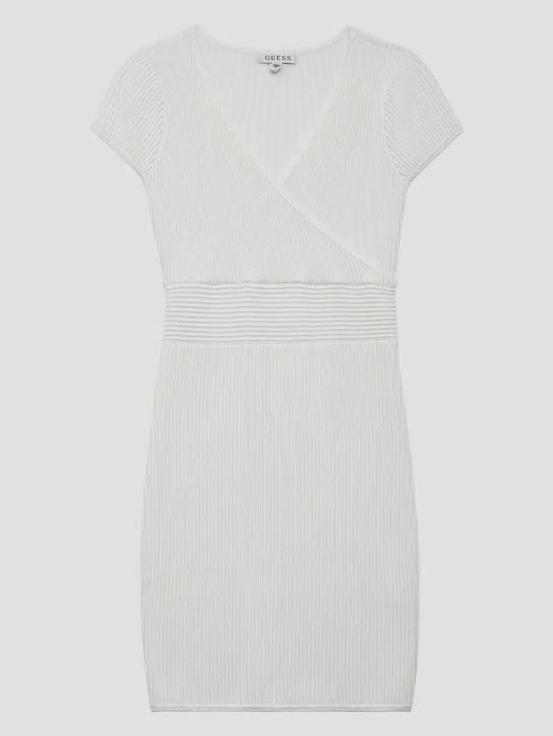 Guess Eco Elise Knit Dress - Dove White Guess Eco Elise Knit Dress - Dove White