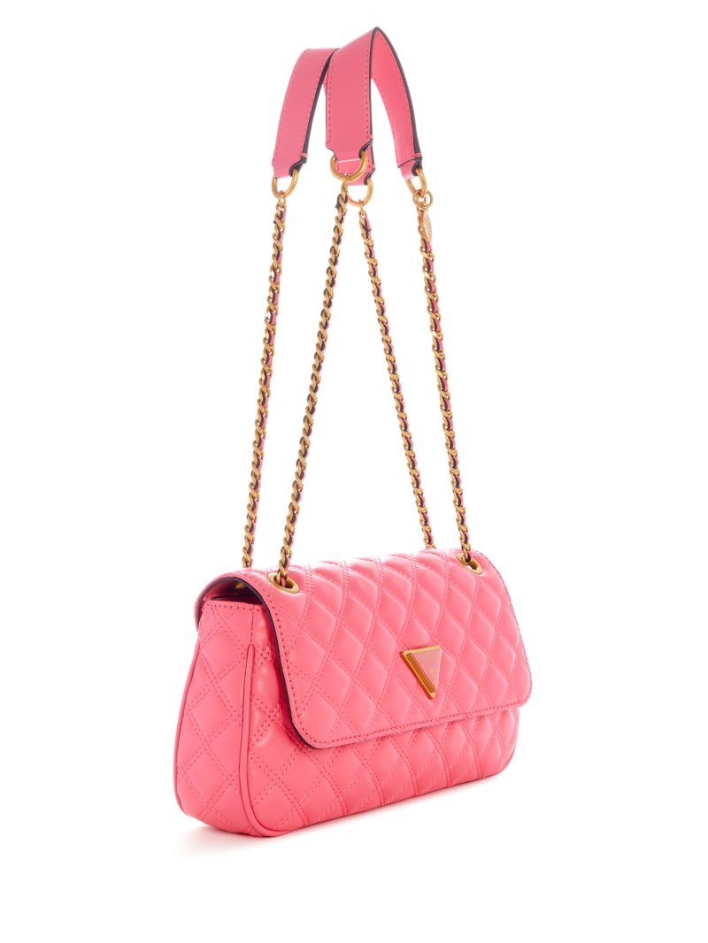 Guess Giully Quilted Convertible Crossbody - Watermelon Guess Giully Quilted Convertible Crossbody - Watermelon