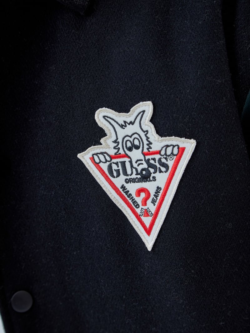 Guess GUESS Originals x Market Letterman Jacket - Jet Black Multi Guess GUESS Originals x Market Letterman Jacket - Jet Black Multi