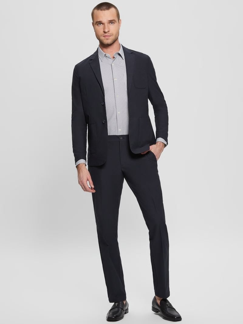 Guess Myron Tech-Stretch Blazer - Bleu &eacute;L&eacute;Gant