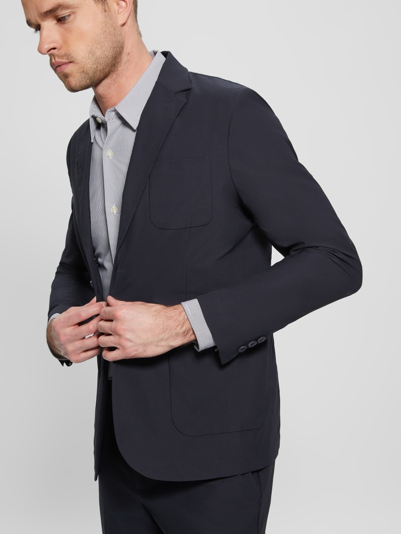 Guess Myron Tech-Stretch Blazer - Bleu &eacute;L&eacute;Gant