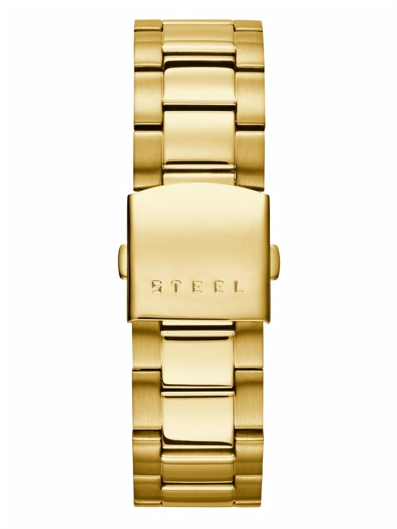 Guess Gold-Tone Chronograph Watch - No Color Guess Gold-Tone Chronograph Watch - No Color