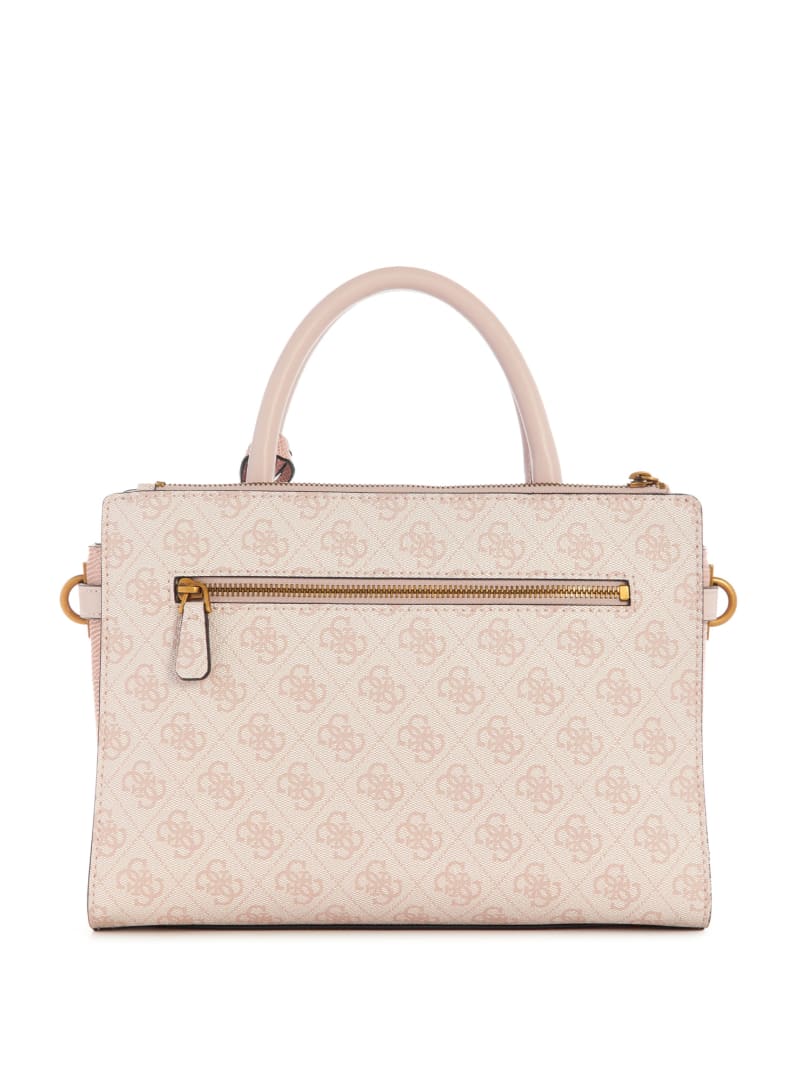 Guess Ginevra Logo Elite Society Satchel - Blush Logo Guess Ginevra Logo Elite Society Satchel - Blush Logo